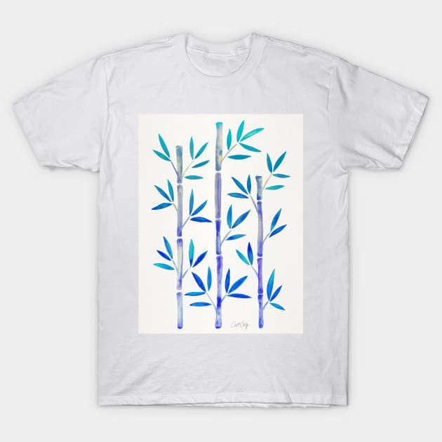 Indigo Bamboo T-Shirt by CatCoq